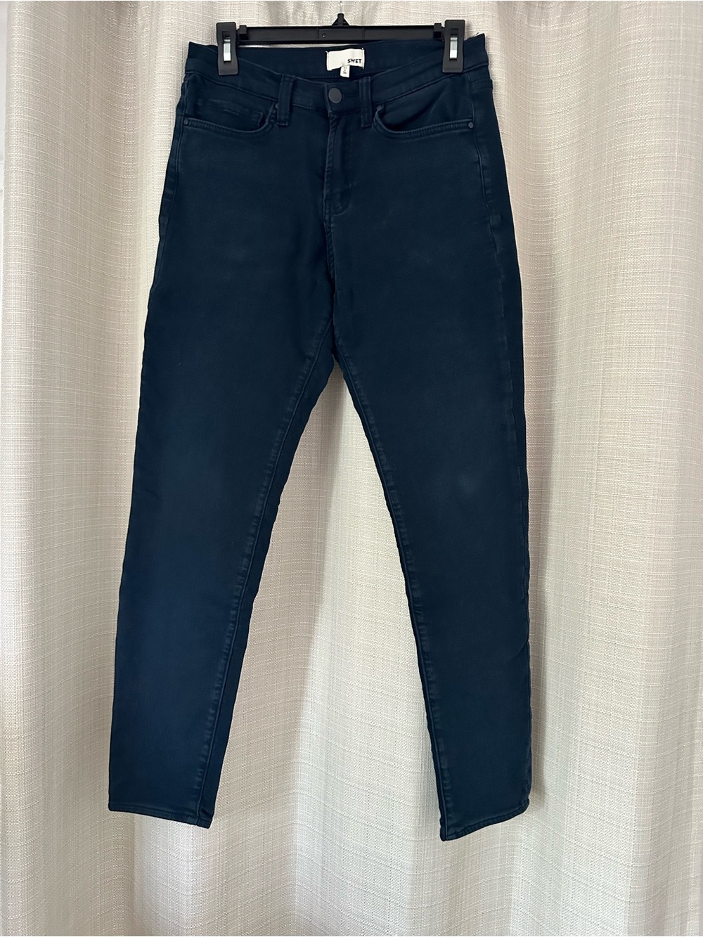 Swet Tailor men’s Slim Skinny Jeans in Dark Navy 31x30
